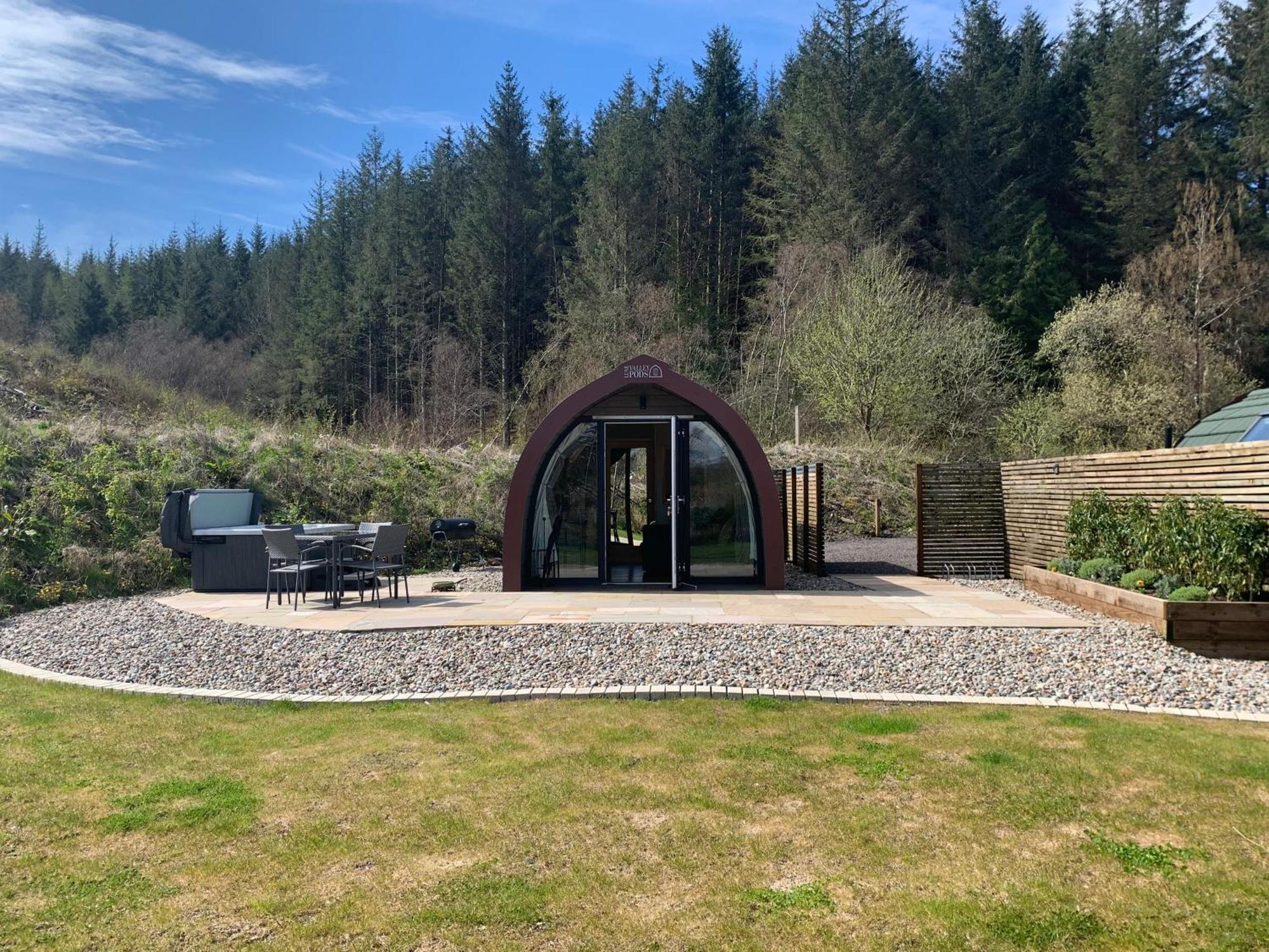 Tawny Owl Pod With Hot Tub Villa Oban Dış mekan fotoğraf